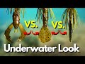 Learn to MASTER Selecting a Jig Trailer (Side-by-Side Underwater)