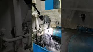 CNC taper edge grinding for cutlery knives, 4 axis