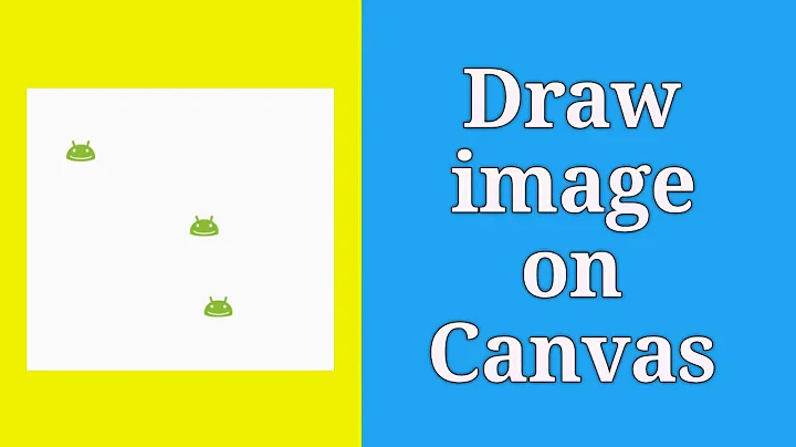 Drawable image and linear motion on canvas