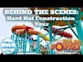 Solar Vortex Hard Hat Construction Tour | Adventure Island Tampa | Interviews &amp; Site Tour