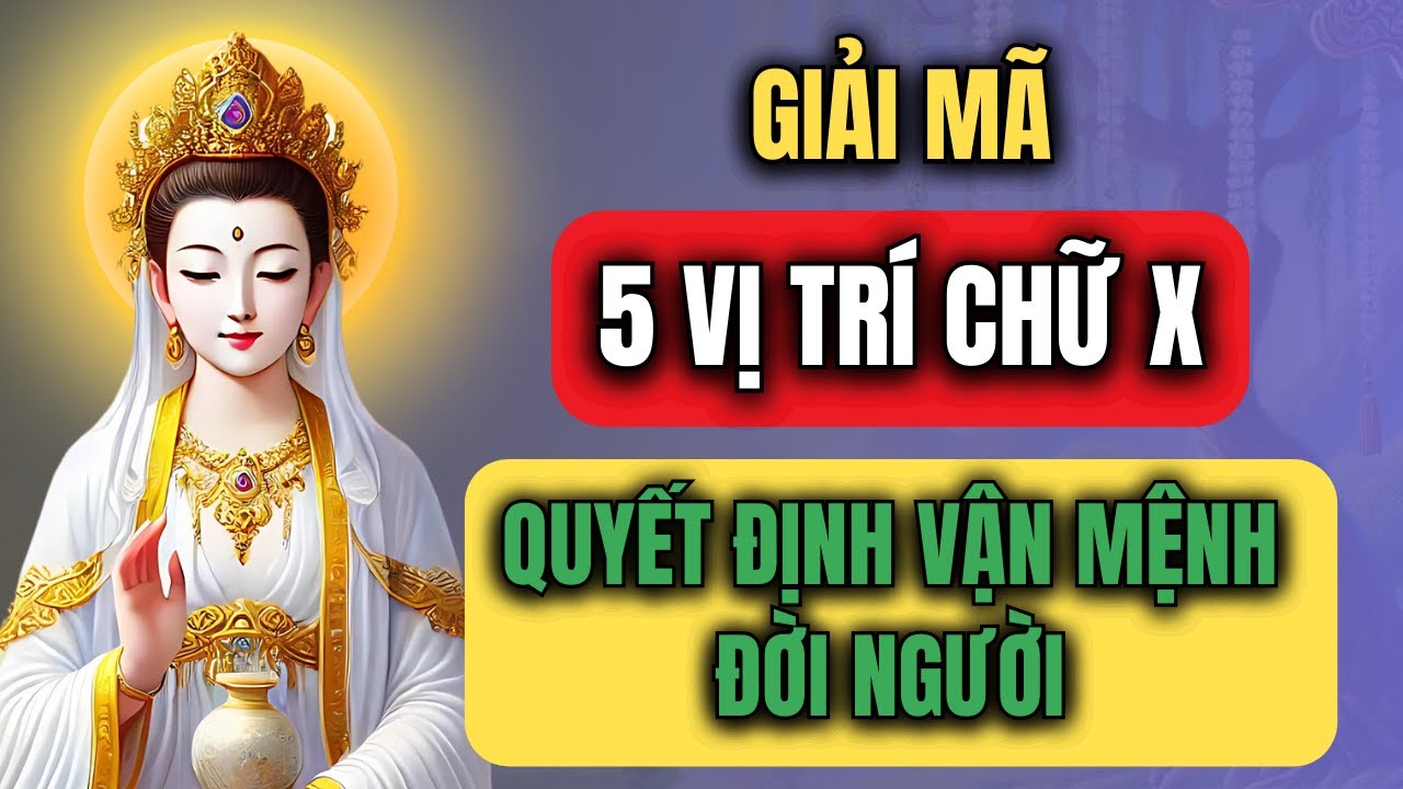 5 Vị Trí Chữ X Quyết Định Đời Người: Có Giác Quan Thứ 6,  Nổi Tiếng Đầy Thị Phi hay Giàu Mà Cô Độc?