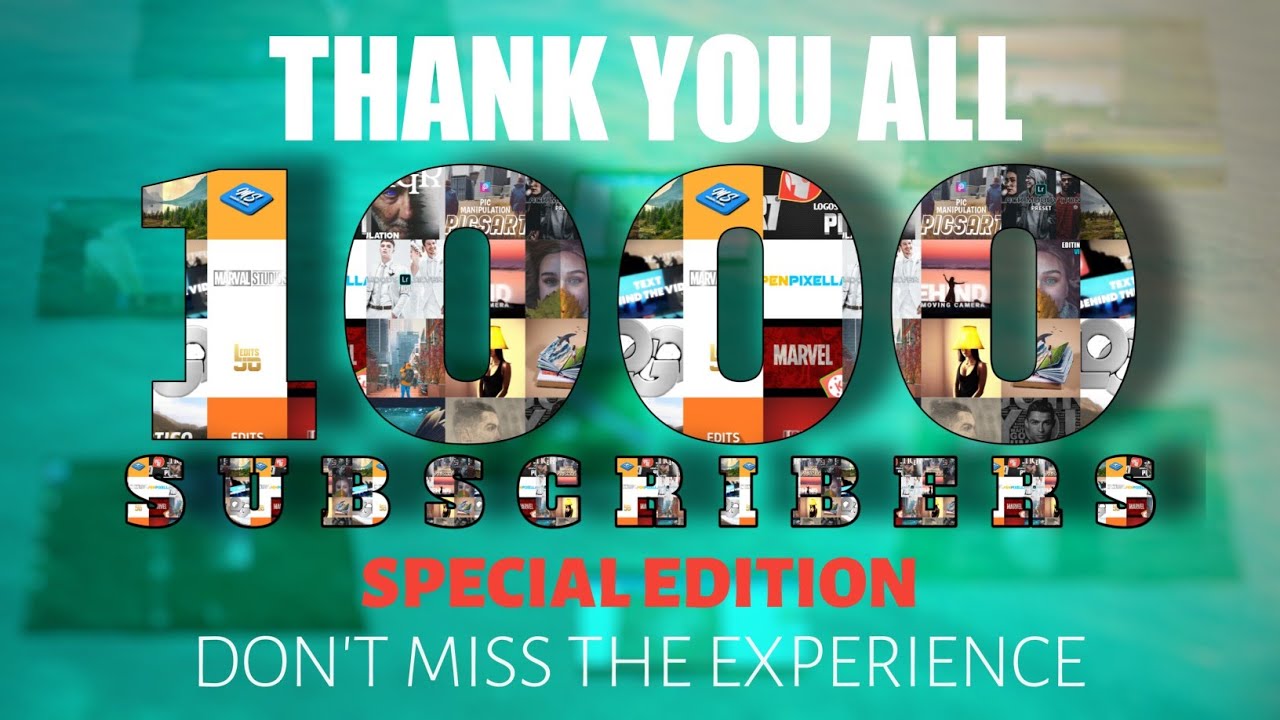 1000 Subscribe Special Video | Thank You All🎉| [2020]