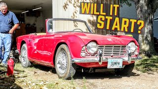 Firing Up the TR4! First Start After Cylinder Head Rebuild