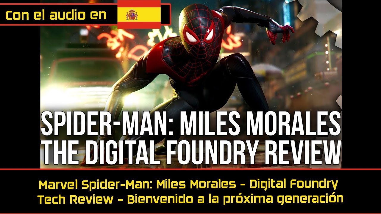 Marvel SpiderMan Miles Morales Digital Foundry Tech Review