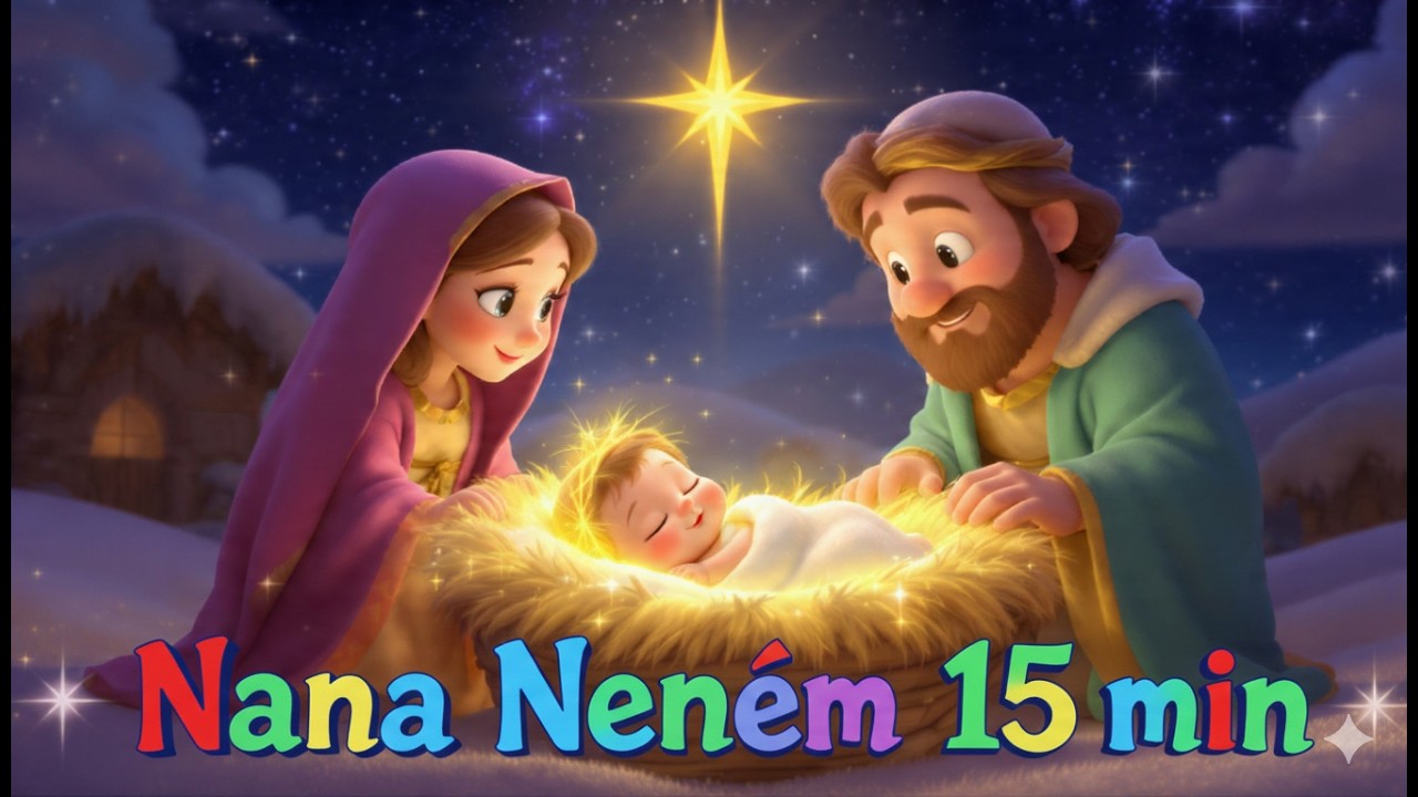 ✨ Jesus – Nana Neném | 15 Min de Paz e Soninho 😴✨