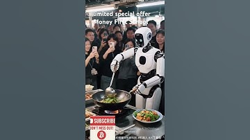 Robot Chef Shocks Crowd