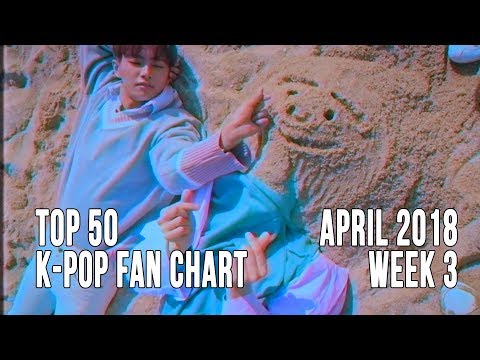 Top 50 K-Pop Songs Chart - April 2018 Week 3 Fan Chart