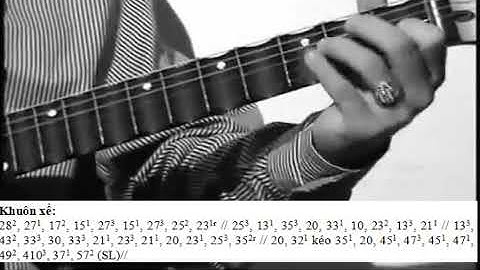 Ký âm vọng cổ 456 dây đào - NS Hoàng Vũ