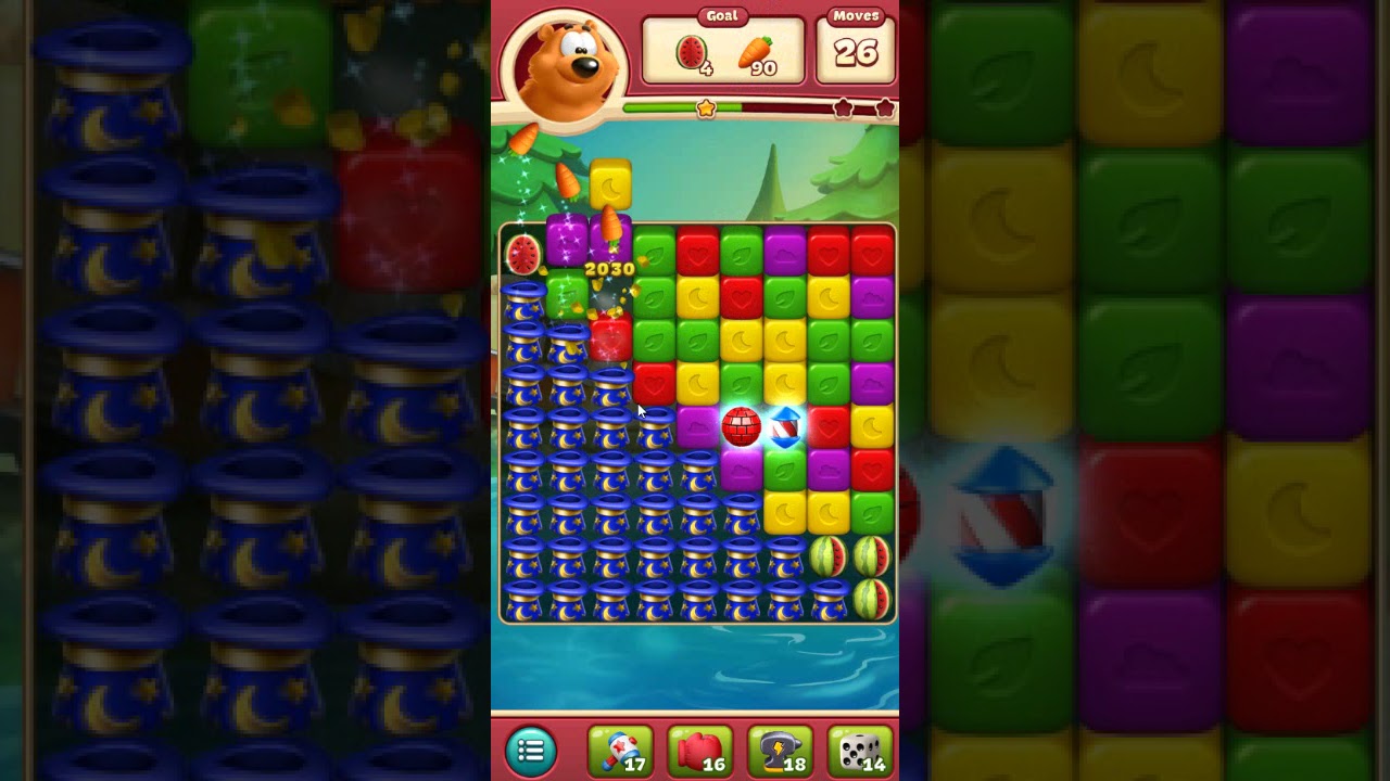 Toon Blast level 295 no boosters 😈