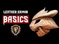 Beginner Leather Armor Tutorial + Tools You Need