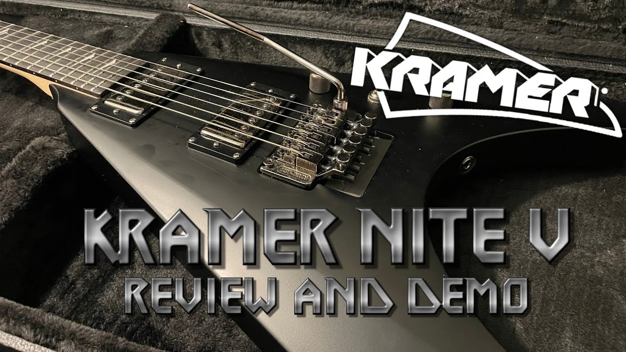 Kramer Nite V Electric Guitar with Floyd Rose | zZounds