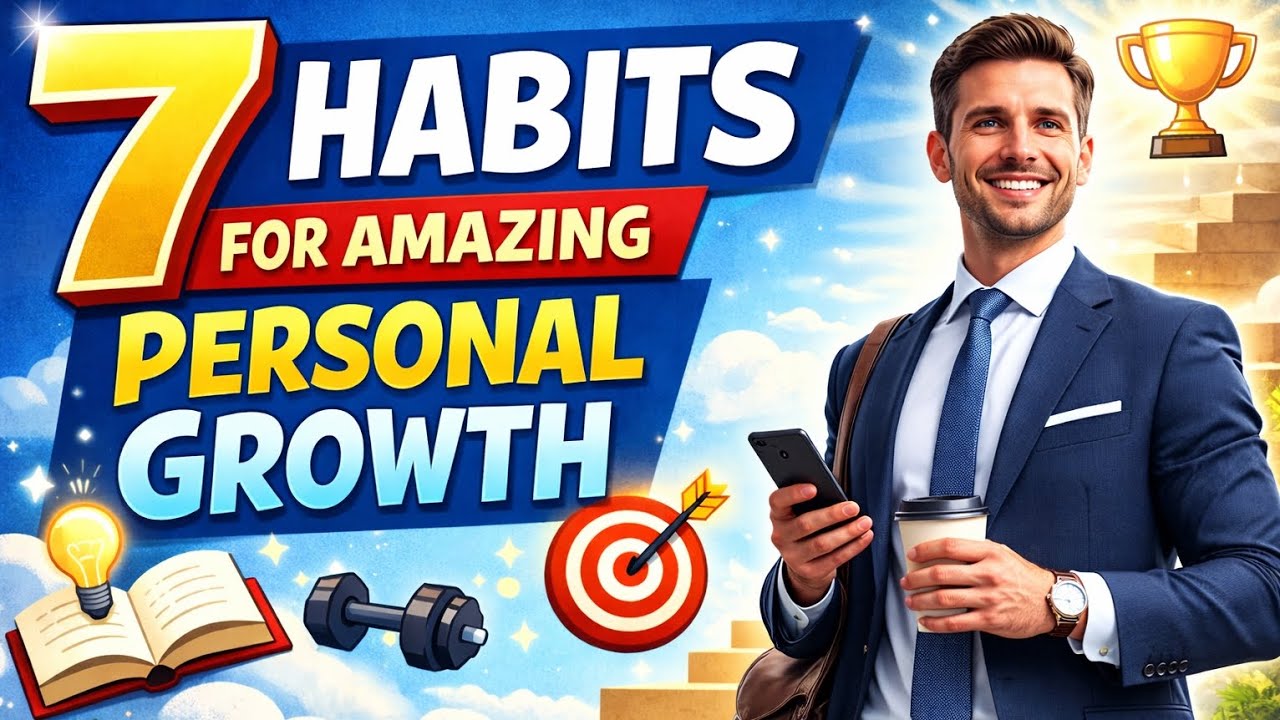 7 Habits For Amazing Personal Growth 🫵 - YouTube