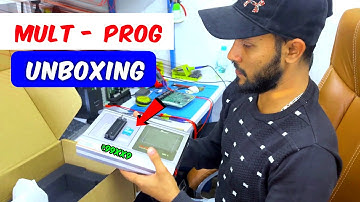 Multiprog unboxing and features explained by Ozil Note:- Dcm7.1AP eeprom read this tool