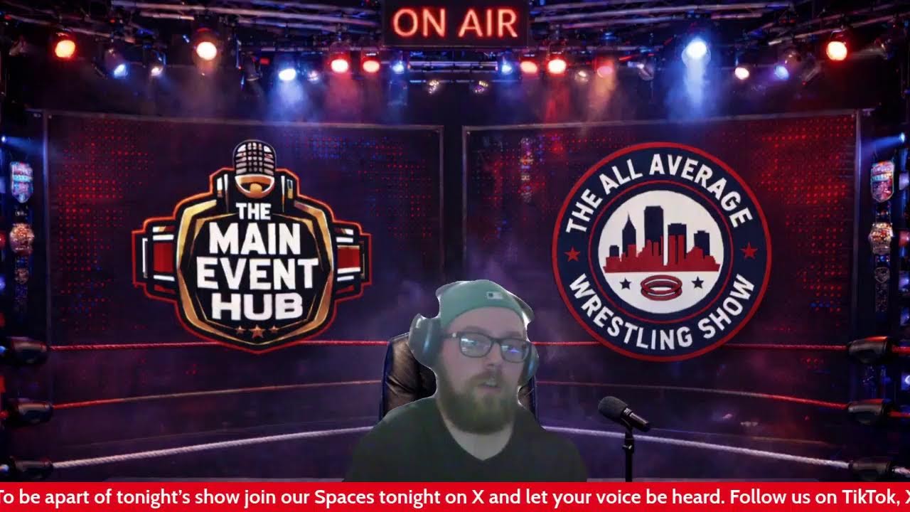 THE ALL AVERAGE WRESTLING SHOW LIVE DEBUT