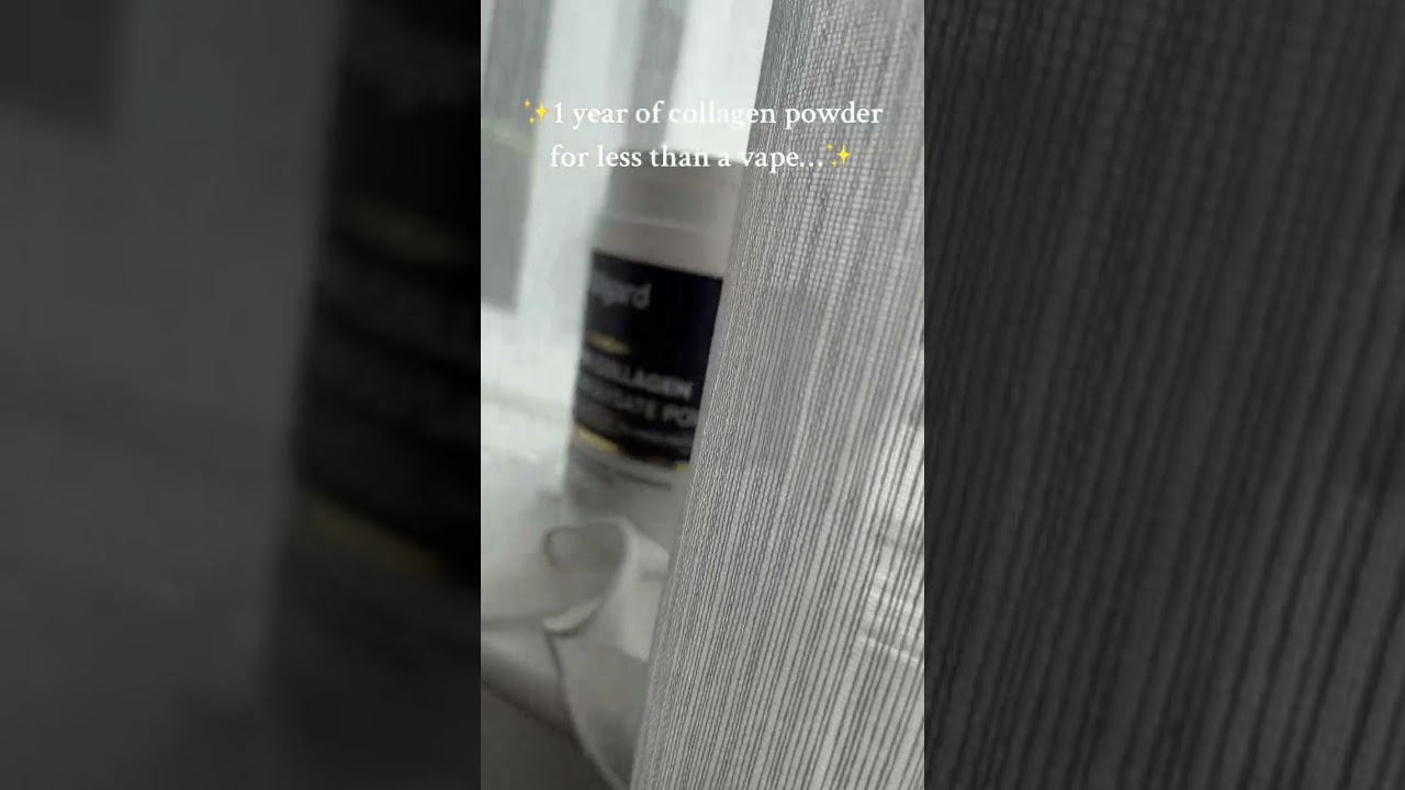 Boost skin elasticity & hydration with collagen powder 