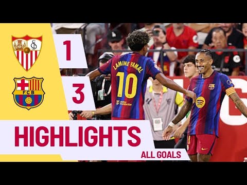 amktoto x ina77 - ALL GOAL HIGHLIGHT SEVILLA VS BARCELONA EPIC COME BACK | RAPINHA HATTTICK YAMAL ASIST