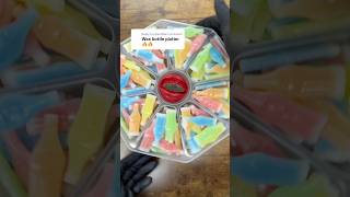 👄🕯️Let’s make a WAX BOTTLE Candy Platter! Throw some lips in too…🕯️👄 #shorts