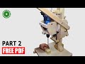 New Style Drill Press Machine making  Part2 - How to make - DIY +PDF plan