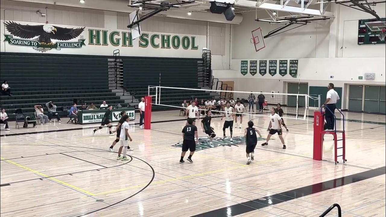 Stagg Delta Kings vs. McNair Eagles Boys Varsity Volleyball 4/20/2023