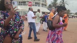 Hare Krishna Chanting  Durban Beachfront, South Africa Part 7