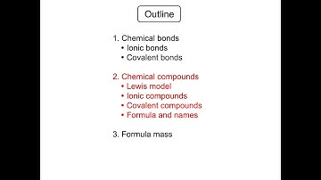 Chapter 4-Video 2. Chemical compounds-part 1