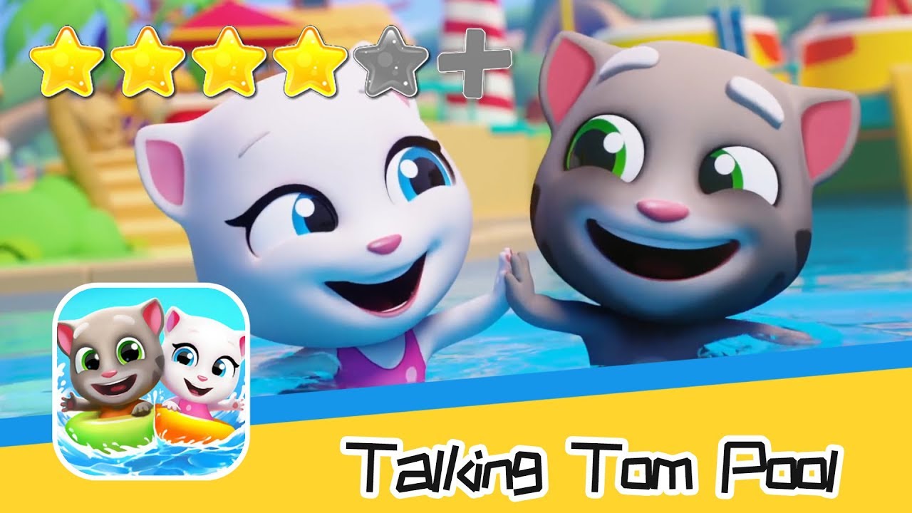 Talking Tom Pool - Level 241-243 Walkthrough Let's help them! Recommend index four stars