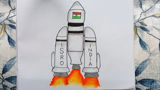 Chandrayaan 3 Drawing For Beginners//Easy Step by Step Chandrayaan 3 Drawing....