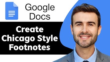 How to Create Chicago Style Footnotes in Google Docs in 2025 | Google Docs Tutorial