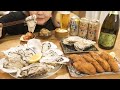 お家で牡蠣食べ放題するプロぼっち飲兵衛の幸せすぎる晩酌【生牡蠣】