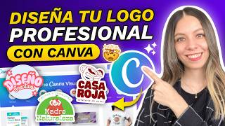 HOW TO CREATE A PROFESSIONAL LOGO IN CANVA FOR FREE FROM SCRATCH 😱