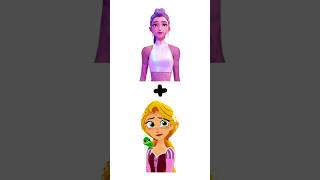 Rumi from K-Pop Demon Hunters as Rapunzel from Tangled 💜✨ @JustNisali