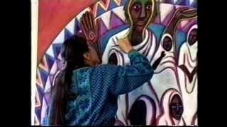 Persistent Women Artists - Screener
In this video, artist and art educator Betty LaDuke presents the lives and work of three American women artists of diverse heritages - Lois Mailou Jones, Mine Okubo, and Pablita Velarde. Their expressive paintings, drawings, lithographs and murals reflect their experiences as African-American, Asian-American, and Native American artists. These remarkable women - now in their seventh, eighth, and ninth decades - discuss the political and social obstacles they encountered during their artistic careers, while persevering in the creation of beautiful and vivid images expressing both the pain and beauty of their respective multicultural heritages.
DVD, NTSC
Year 1996
Length 28 mins.
DVD available from
Europe, UK: http://www.artfilms.co.uk/Detail.aspx?ItemID=4295
US, Australia, World: http://www.artfilms.com.au/Detail.aspx?ItemID=4295
STREAMING: http://www.artfilms-digital.com Persistent Women Artists - Screener