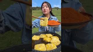 Mukbang China Tahu Panas