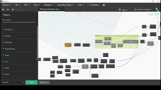 Scrip Dynamo Placing Elements on Grids.