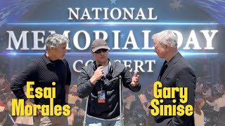Gary Sinise & Esai Morales on Honoring Fallen Heroes at National Memorial Day Concert 2025