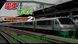 電車でGO！プロフェッショナル2   783系特急みどり12号