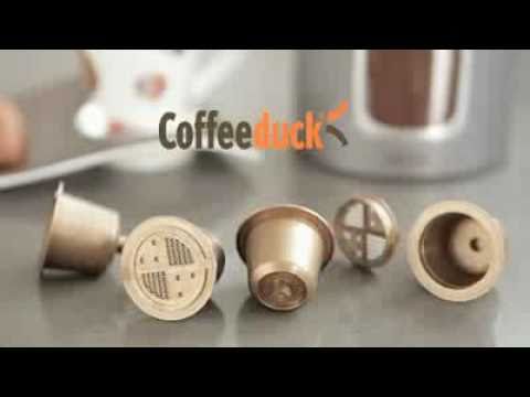 Capsules rechargeables Coffeeduck pour Nespresso ®
