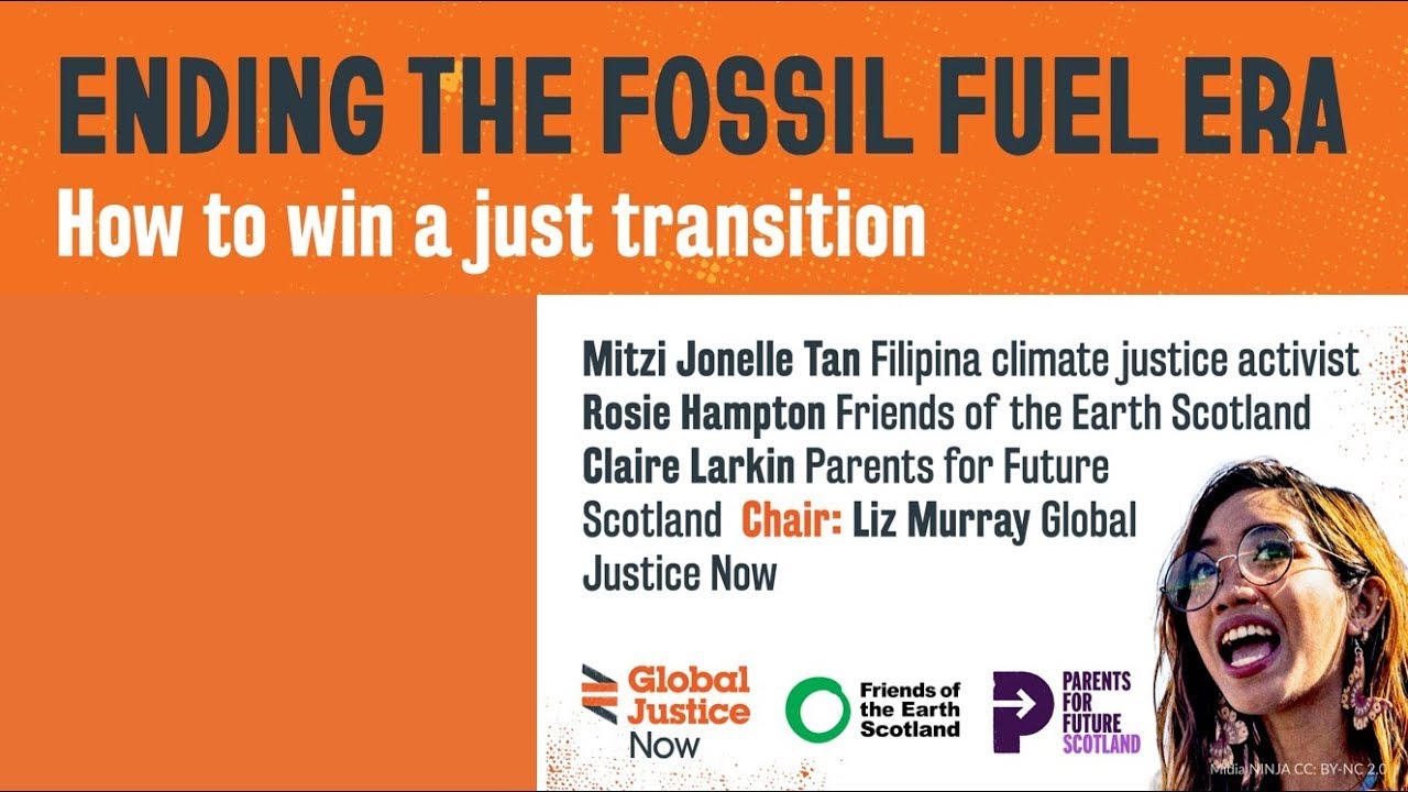 Live from Dundee: Ending the fossil fuel era - how we win a just ...