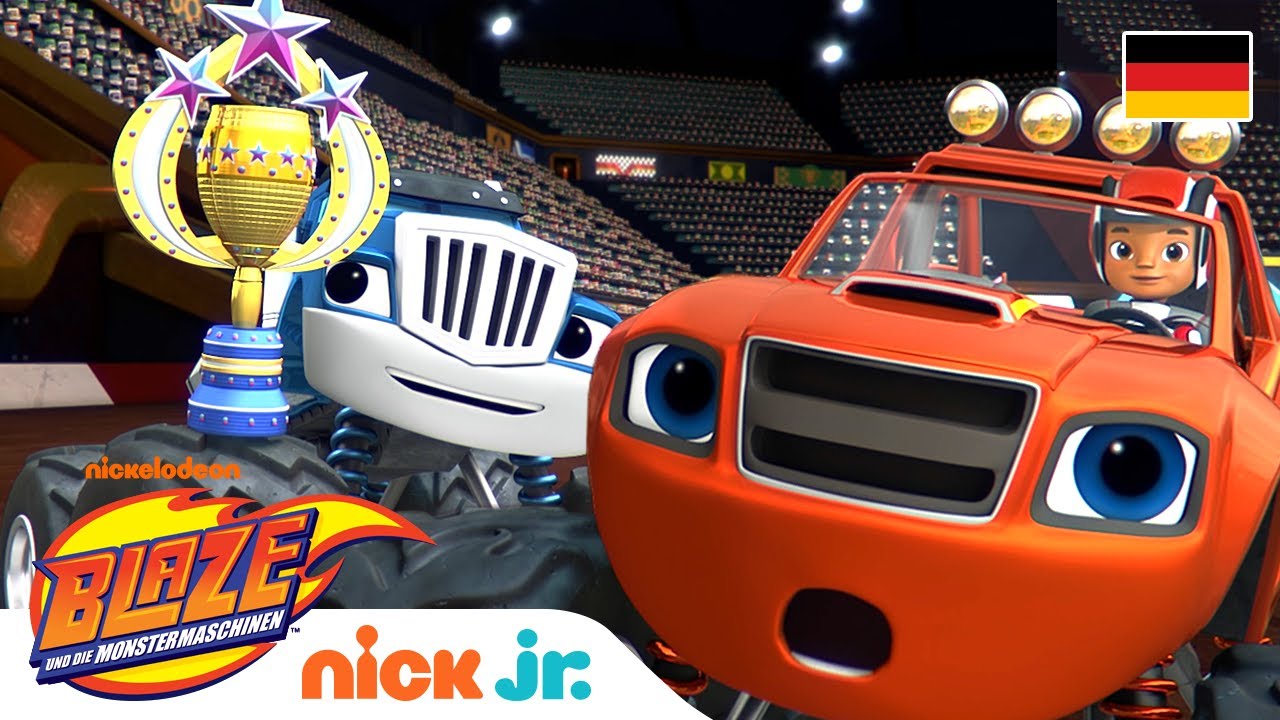 GANZE FOLGE: Crusher stiehlt die Meistertrophäe! | Blaze und die Monster-Maschinen