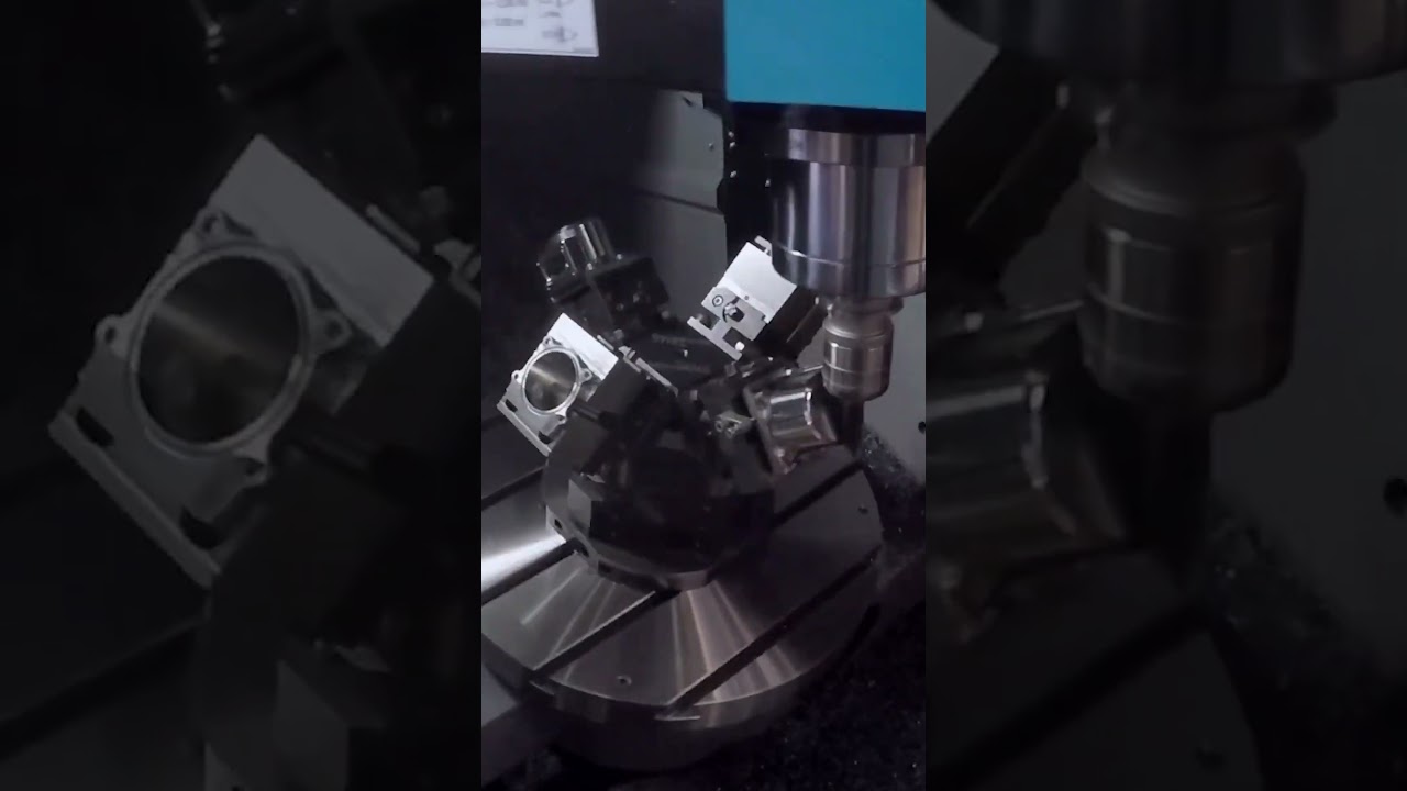 ☝️ How clever is this 5 axis clamping solution?