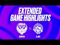 Donar Groningen vs. Zorg en Zekerheid Leiden Extended Game Highlights