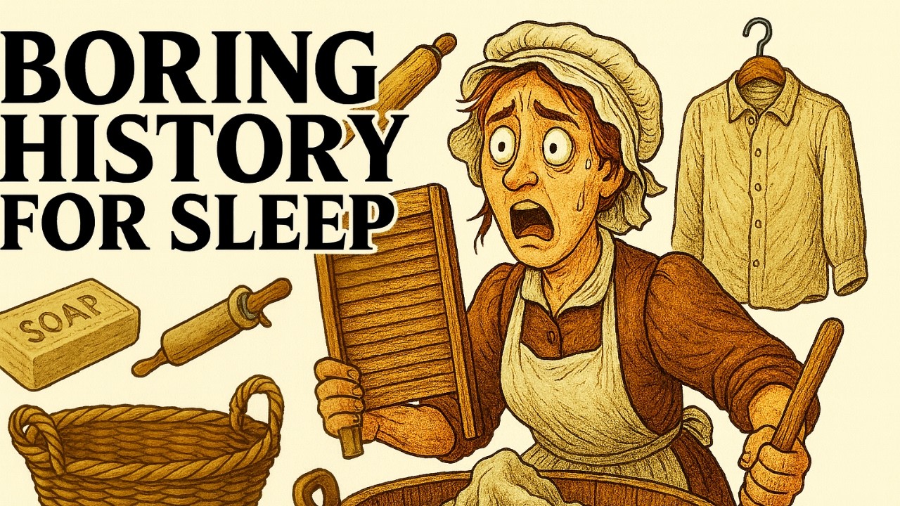 The Harsh Reality of Victorian Laundry Day | Boring History for Sleep