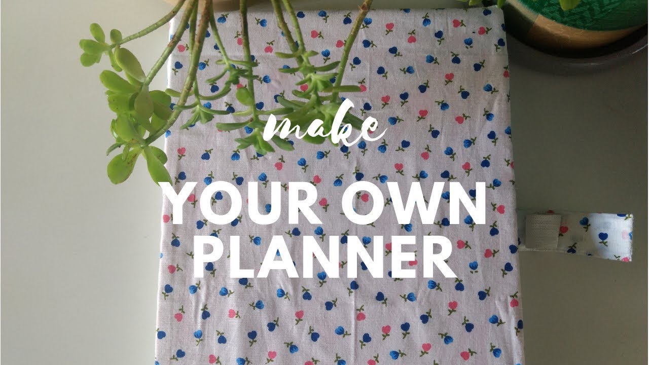 DIY: Make your own planner -2019 from a notebook