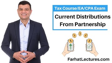Distribution from Partnership- Current (Non-liquidating)