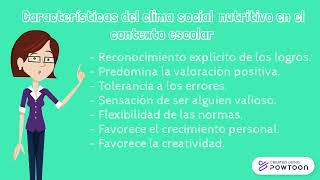EL clima social, ambiente socioeducativos óptimos screenshot 4