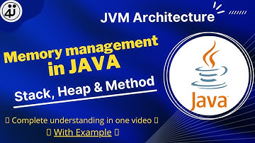 Memory Management In JAVA || stack & heap memory in java || JVM Architecture || Complete java memory