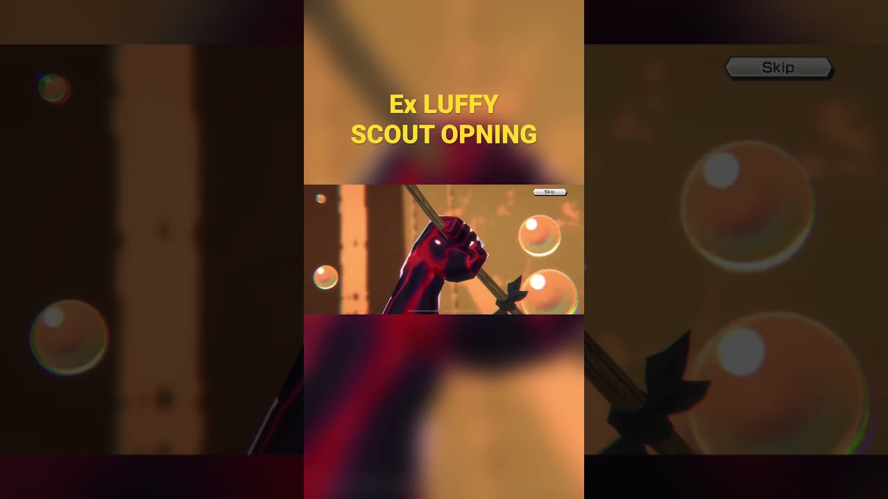 Ex  LUFFY 💥 SCOUT 💥Opening ONEPIECE BOUNTY RUSH