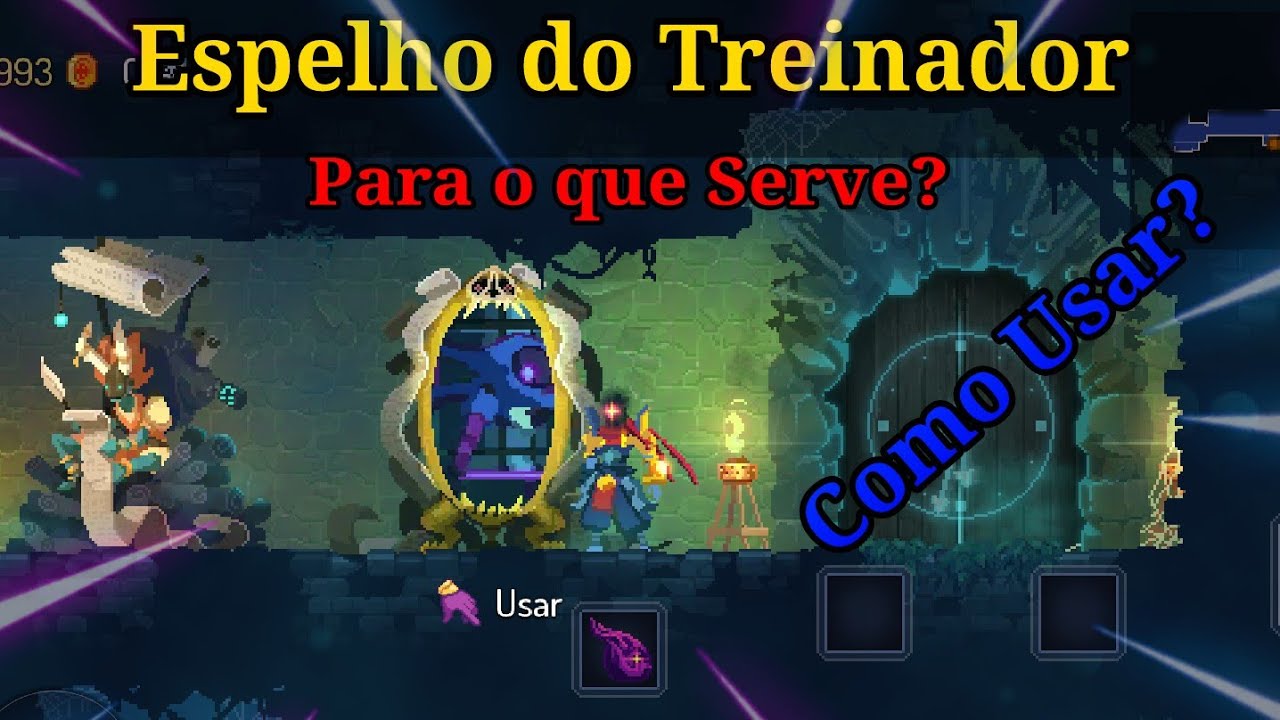 Tutorial para o que serve o Espelho do Treinador e  Como usar 🔥 Dead Cells🔥