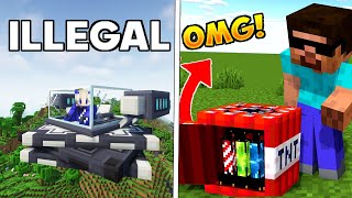 Testing Illegal Minecraft Features To Get You Banned..
