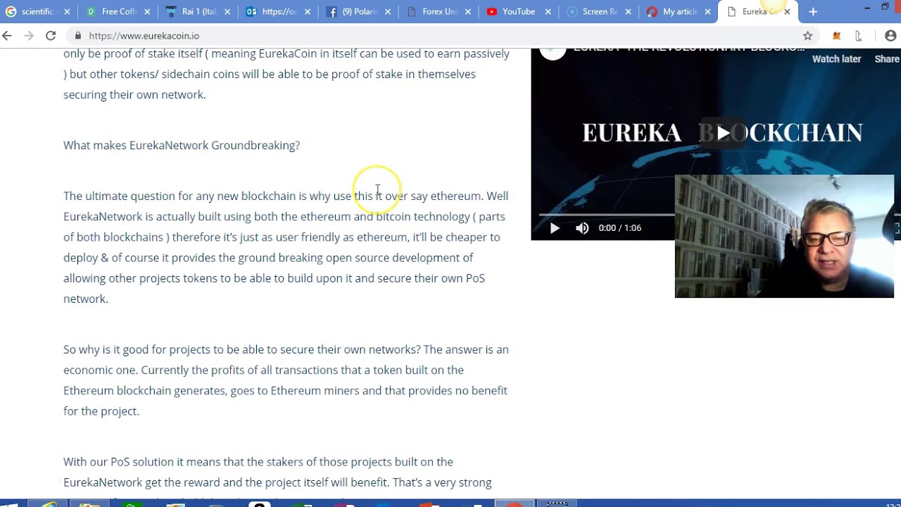 Eureka Coin - The Utility and Adoption of a Native Coin